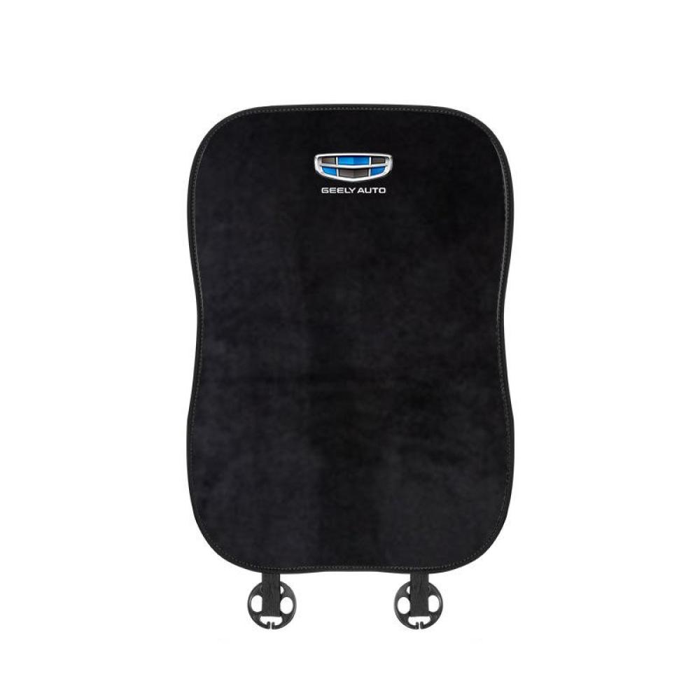 Suitable For Geely Car Flannel Back Cushion Black