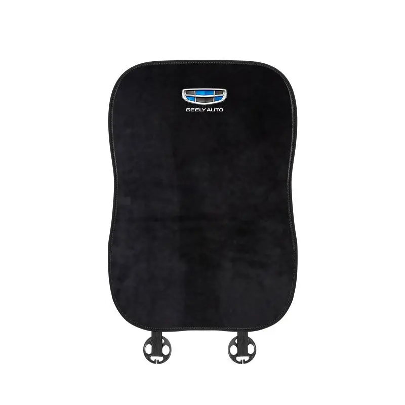 Suitable For Geely Car Flannel Back Cushion Black