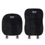 Suitable For Geely Car Flannel Back Cushion Black
