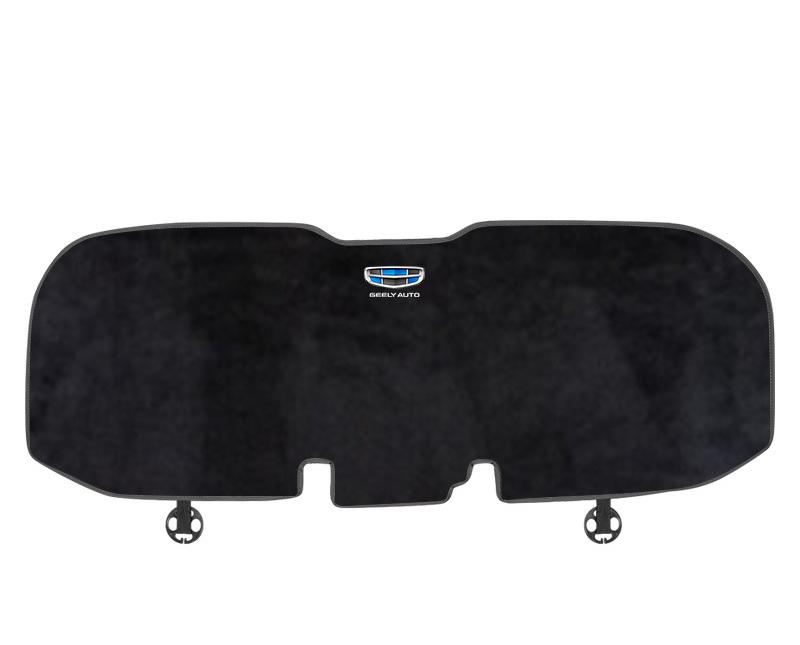Suitable For Geely Car Flannel Back Cushion Black