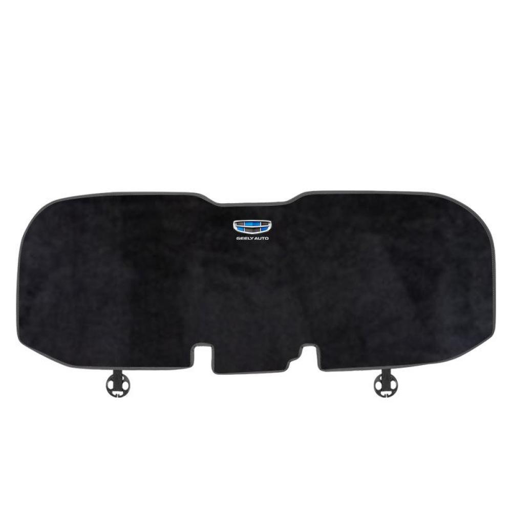 Suitable For Geely Car Flannel Back Cushion Black