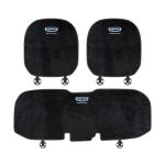 Suitable For Geely Car Flannel Back Cushion Black