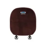 Suitable For Geely Car Flannel Back Cushion Brown