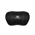 Suitable For Hyundai Car Nappa Memory Foam Seat Headrest Lumbar Pillow Black