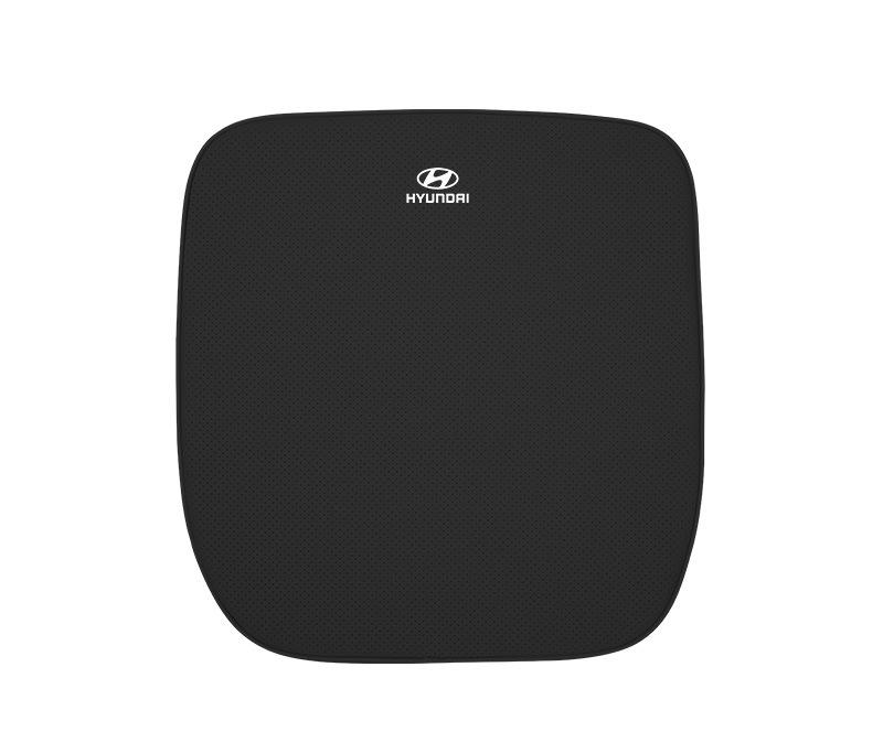 Suitable For Hyundai Car Nappa Memory Foam Seat Headrest Lumbar Pillow Black