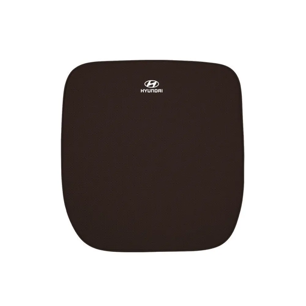 Suitable For Hyundai Car Nappa Memory Foam Seat Headrest Lumbar Pillow Brown