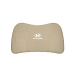 Suitable For Hyundai Car Nappa Memory Foam Seat Headrest Lumbar Pillow Off-White