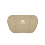 Suitable For Hyundai Car Nappa Memory Foam Seat Headrest Lumbar Pillow Off-White