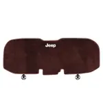 Suitable For Jeep Car Flannel Back Cushion Seat Cushion Brown