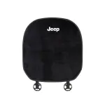 Suitable For Jeep Car Flannel Back Pad Seat Cushion Black
