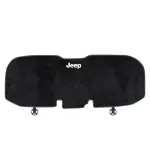 Suitable For Jeep Car Flannel Back Pad Seat Cushion Black