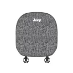Suitable For Jeep Car Linen Back Cushion Seat Cushion Gray