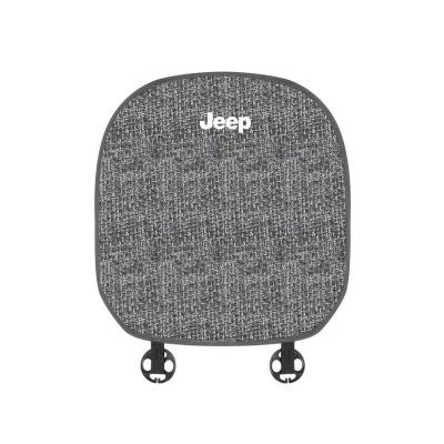 Suitable For Jeep Car Linen Back Cushion Seat Cushion Gray 02