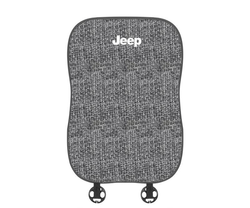 Suitable For Jeep Car Linen Back Cushion Seat Cushion Gray