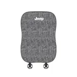 Suitable For Jeep Car Linen Back Cushion Seat Cushion Gray