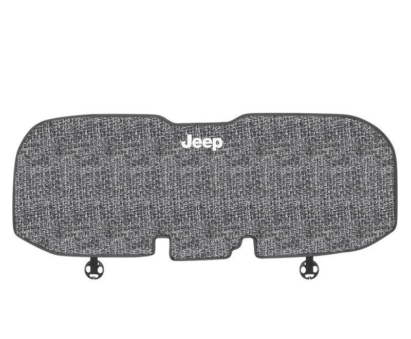 Suitable For Jeep Car Linen Back Cushion Seat Cushion Gray