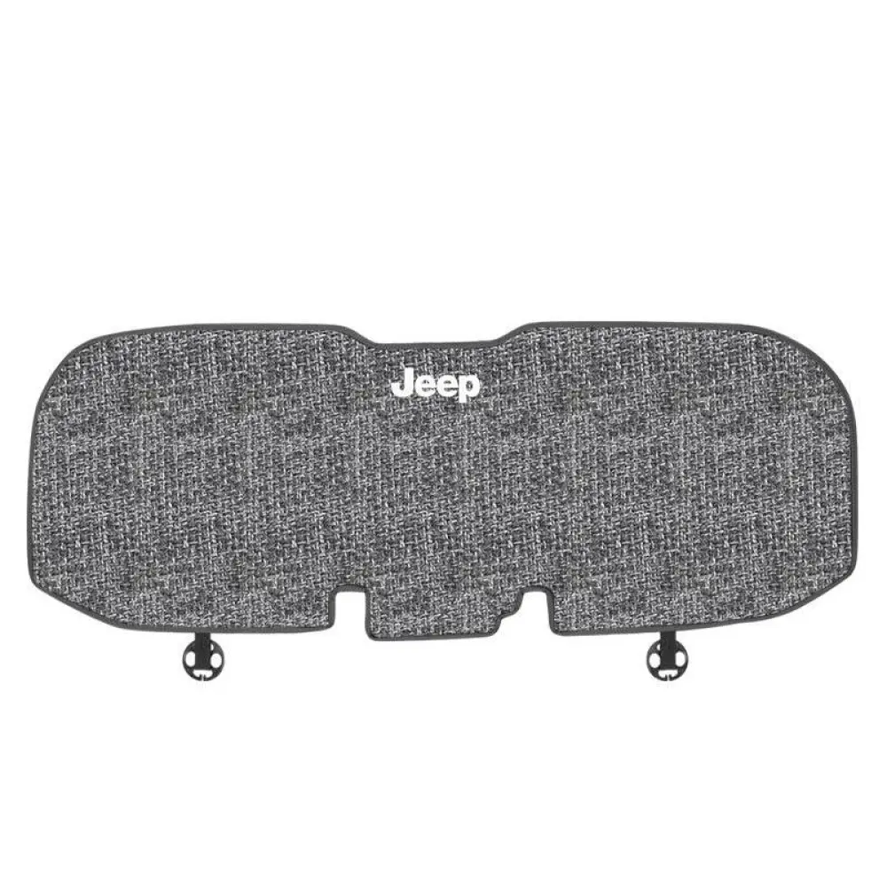 Suitable For Jeep Car Linen Back Cushion Seat Cushion Gray