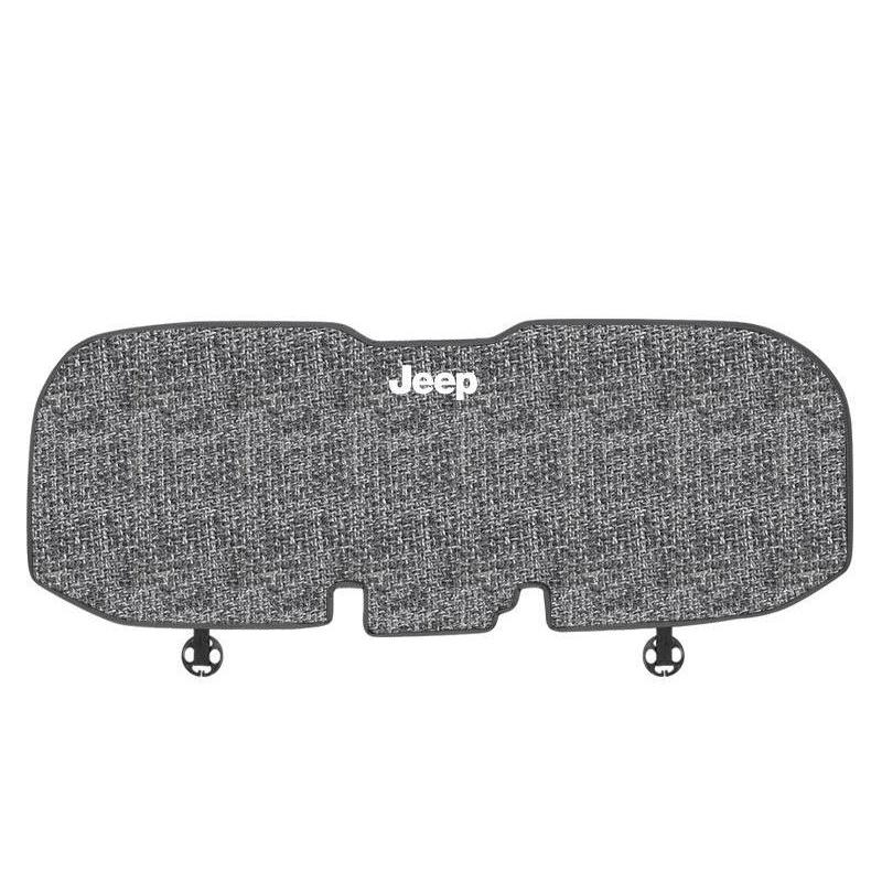 Suitable For Jeep Car Linen Back Cushion Seat Cushion Gray