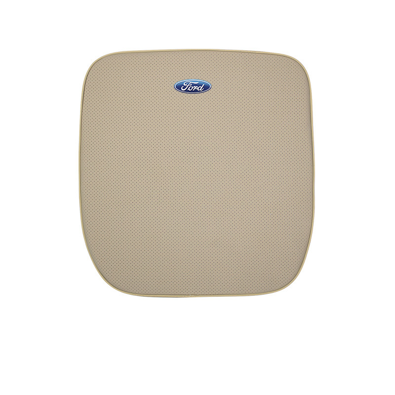 Suitable For Mondeo Car Nappa Memory Foam Seat Headrest Lumbar Pillow Off-White