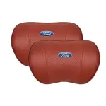 Suitable For Mondeo Car Nappa Memory Foam Seat Headrest Lumbar Pillow Red