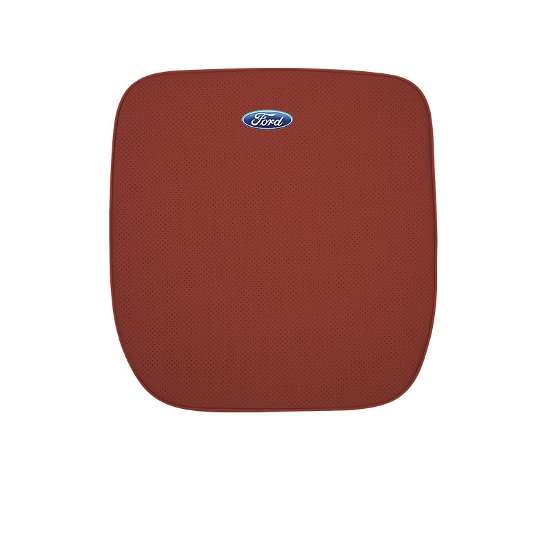 Suitable For Mondeo Car Nappa Memory Foam Seat Headrest Lumbar Pillow Red