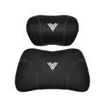 Suitable For Neta U Car Nappa Memory Foam Seat Headrest Lumbar Pillow Black