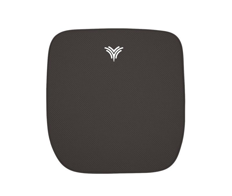 Suitable For Neta U Car Nappa Memory Foam Seat Headrest Lumbar Pillow Coffee Color