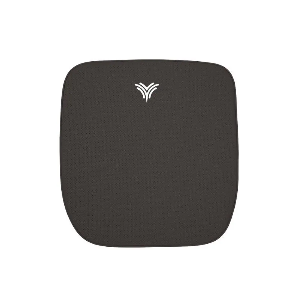Suitable For Neta U Car Nappa Memory Foam Seat Headrest Lumbar Pillow Coffee Color