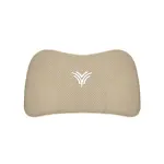 Suitable For Neta U Car Nappa Memory Foam Seat Headrest Lumbar Pillow Off-White