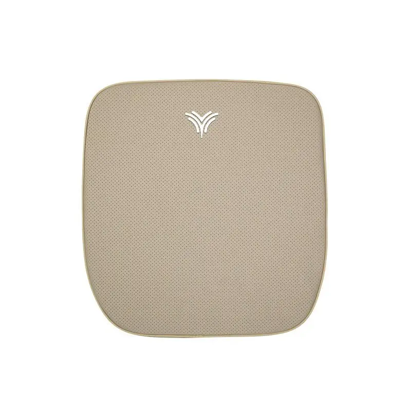 Suitable For Neta U Car Nappa Memory Foam Seat Headrest Lumbar Pillow Off-White