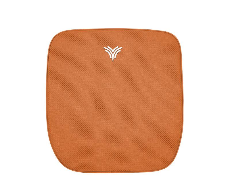 Suitable For Neta U Car Nappa Memory Foam Seat Headrest Lumbar Pillow Orange