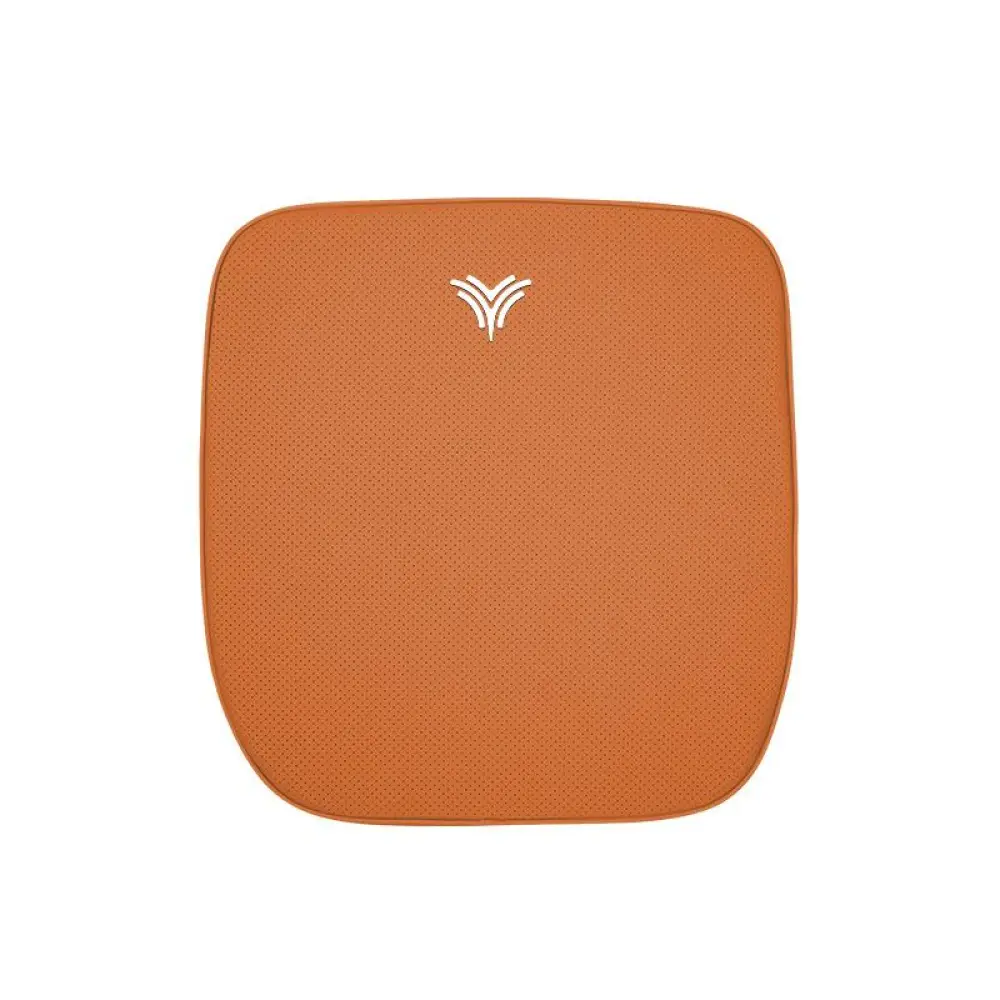Suitable For Neta U Car Nappa Memory Foam Seat Headrest Lumbar Pillow Orange
