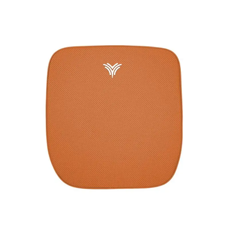Suitable For Neta U Car Nappa Memory Foam Seat Headrest Lumbar Pillow Orange