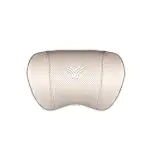 Suitable For Neta U Car Nappa Memory Foam Seat Headrest Lumbar Pillow White