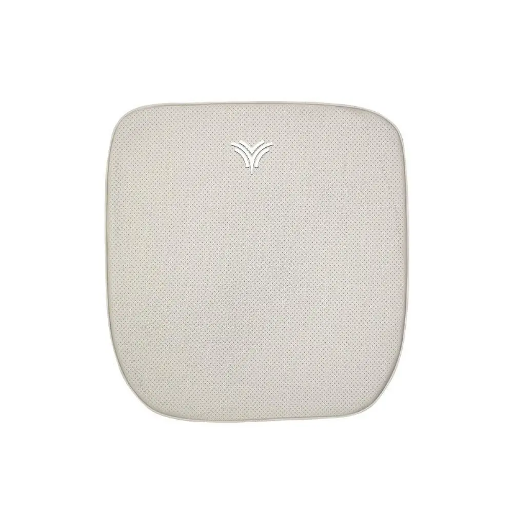 Suitable For Neta U Car Nappa Memory Foam Seat Headrest Lumbar Pillow White