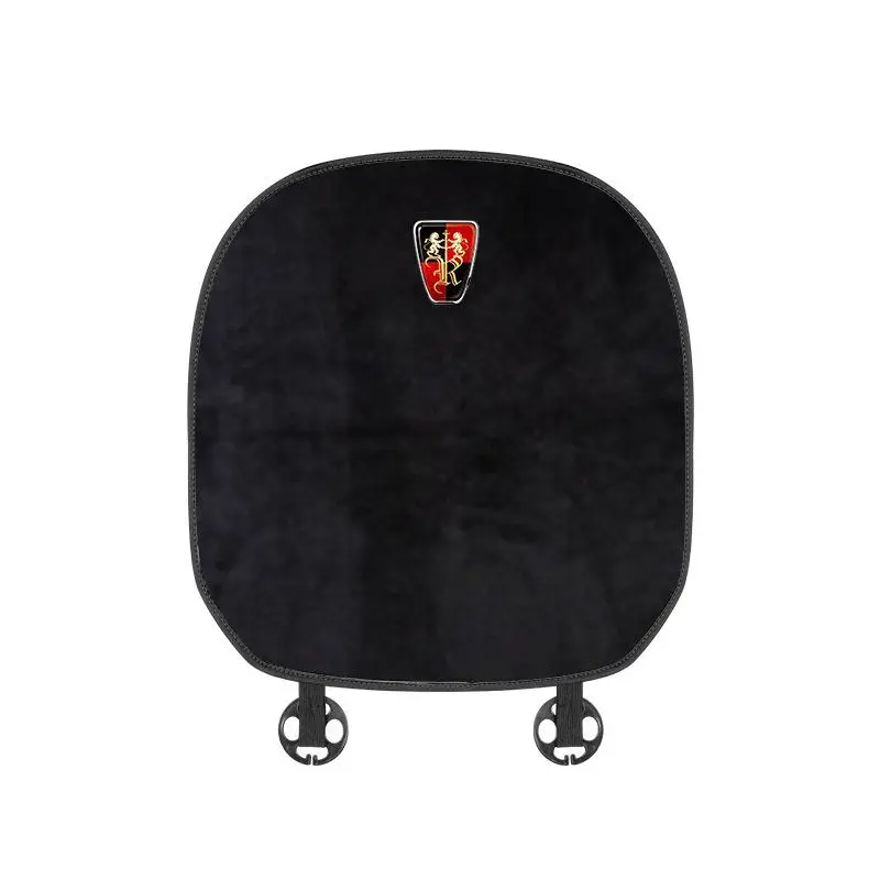 Suitable For Roewe Car Flannel Back Cushion Black