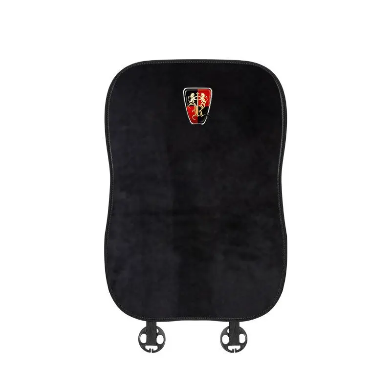 Suitable For Roewe Car Flannel Back Cushion Black