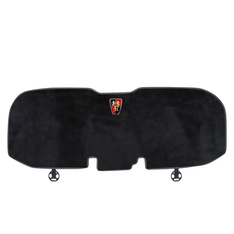 Suitable For Roewe Car Flannel Back Cushion Black
