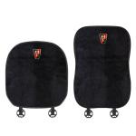 Suitable For Roewe Car Flannel Back Cushion Black