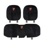 Suitable For Roewe Car Flannel Back Cushion Black