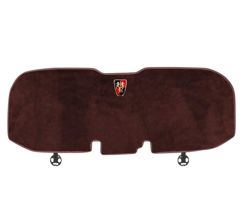 Suitable for Roewe car flannel back cushion brown