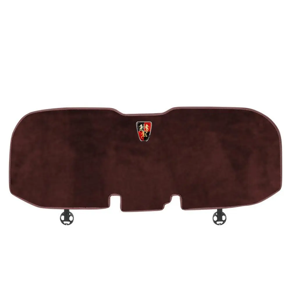 Suitable for Roewe car flannel back cushion brown