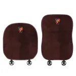 Suitable for Roewe car flannel back cushion brown