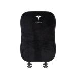 Suitable For Tesla Car Flannel Back Cushion Seat Cushion Black