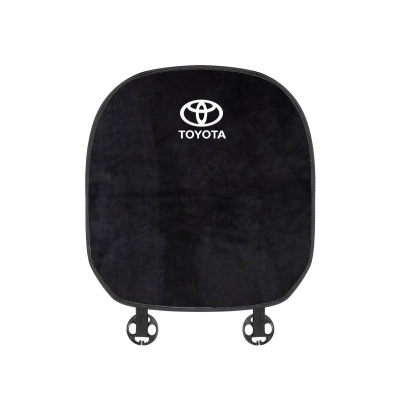 Suitable For Toyota Car Flannel Back Cushion Seat Cushion Black 02