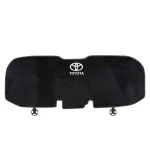 Suitable For Toyota Car Flannel Back Cushion Seat Cushion Black