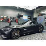 Matte Chrome Black Vinyl Wrap