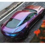PET Magic Spectral Blue Car Wrap