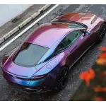 PET Magic Spectral Blue Car Wrap