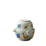 Retro Integrated Portable Car Tea Gift Set